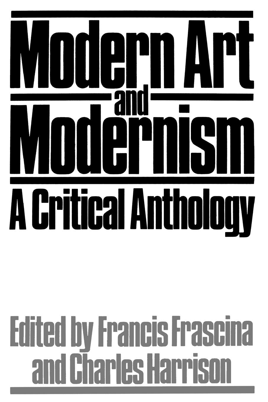 Product Image: Modern Art and Modernism