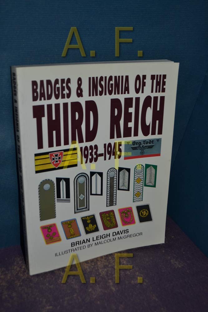 Badges and Insignia of the Third Reich, 1933-1945 Social Sciences