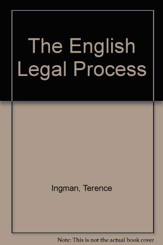 The English Legal Process Law