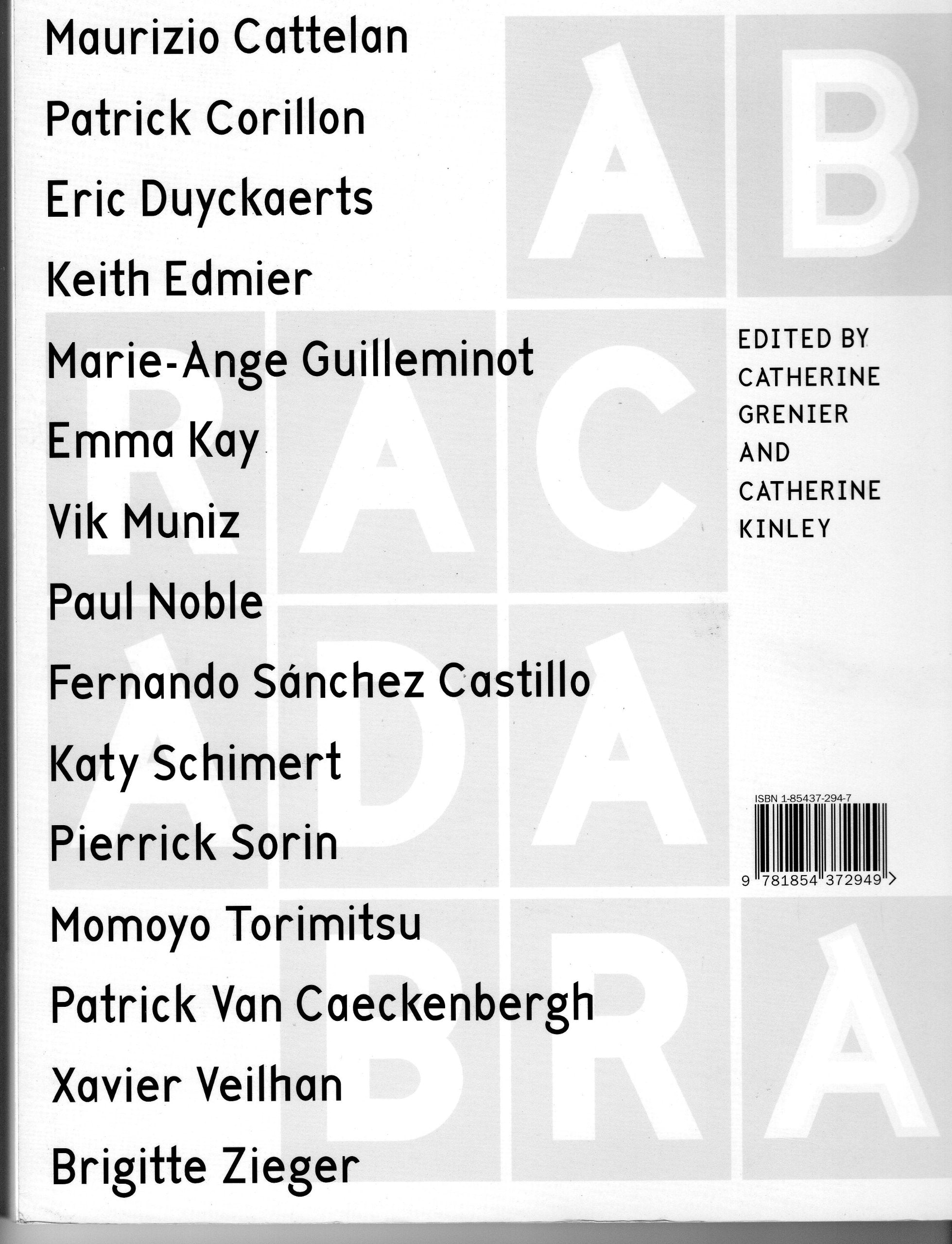Abracadabra: International Contemporary Art book