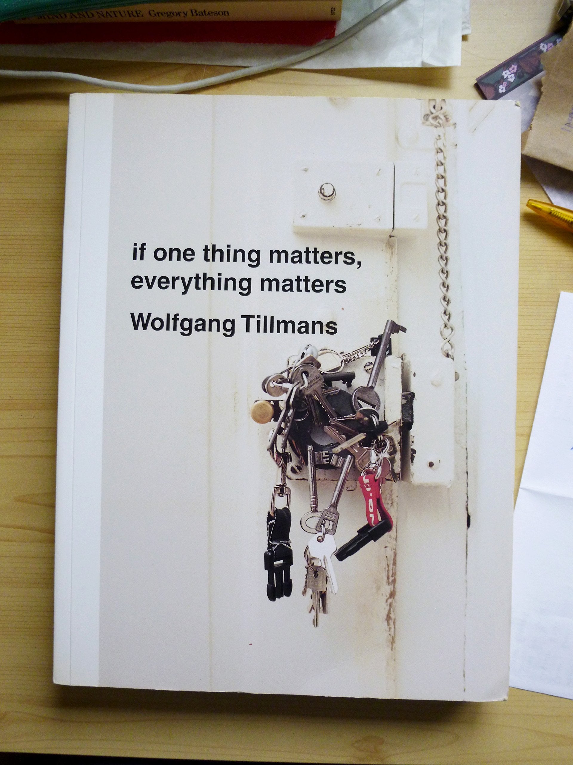 Wolfgang Tillmans If One Thing Matters Art & Literature