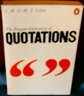 Product Image: Penguin Dictionary of Quotations