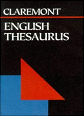 English Thesaurus (Claremont Pocket Reference Library) Reference Books