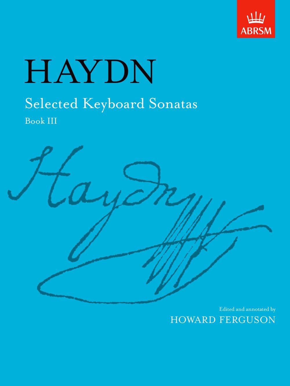 Joseph haydn: selected keyboard sonatas book iii piano book