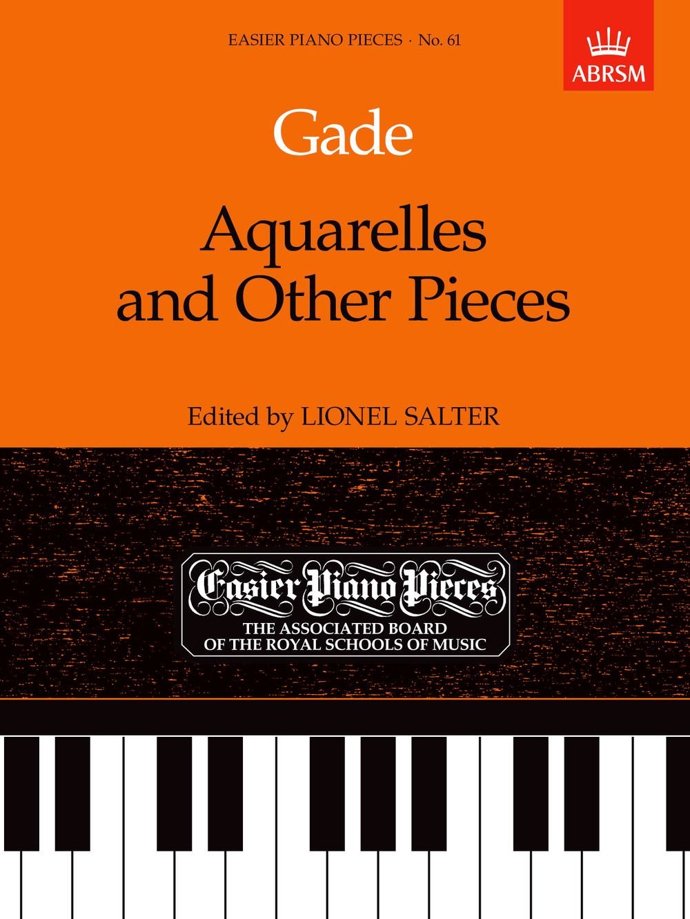 Aquarelles and Other Pieces: Easier Piano Pieces 61 book