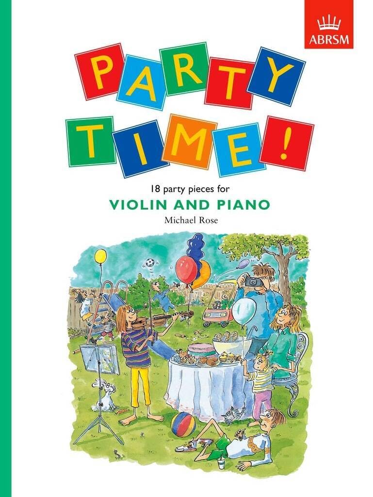Party Time! 18 party pieces for violin and piano Sheet Music