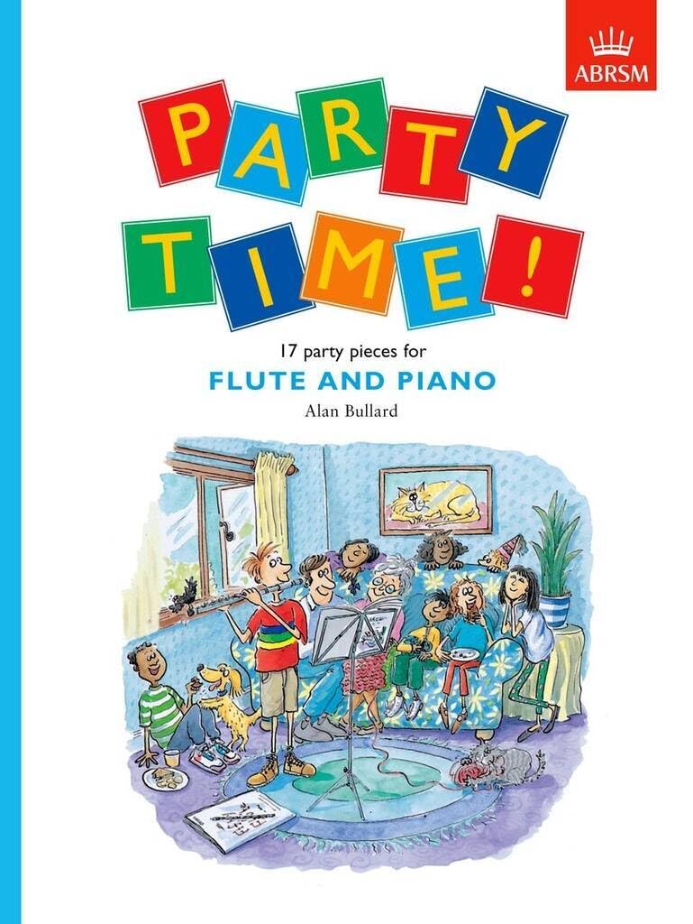 Party Time! 17 party pieces for flute and piano Sheet Music