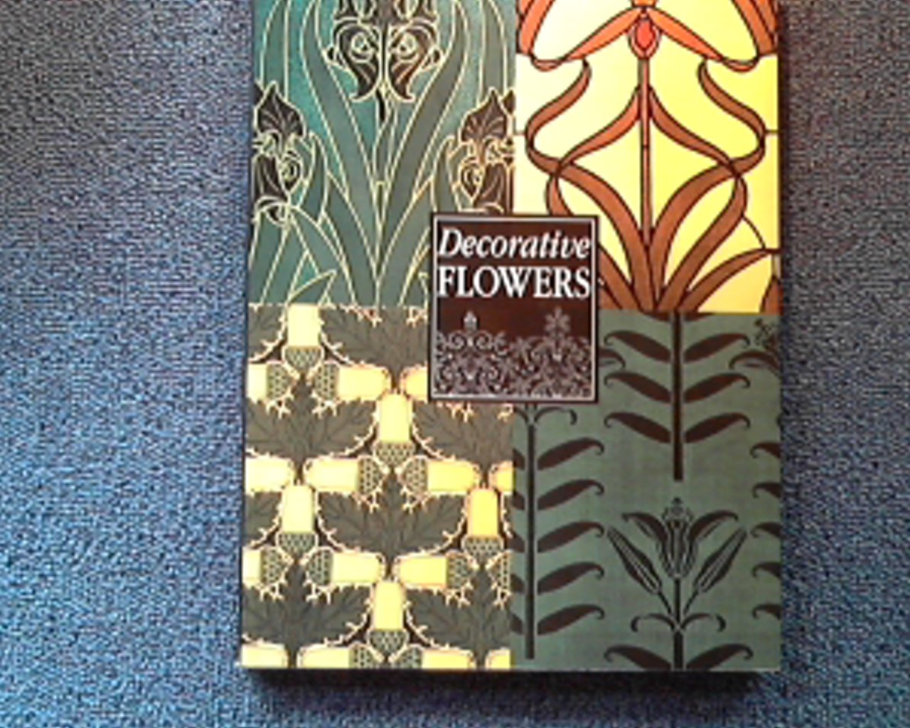 Decorative Flowers: After the Plates by M.P. Verneuil Film, Art & Culture