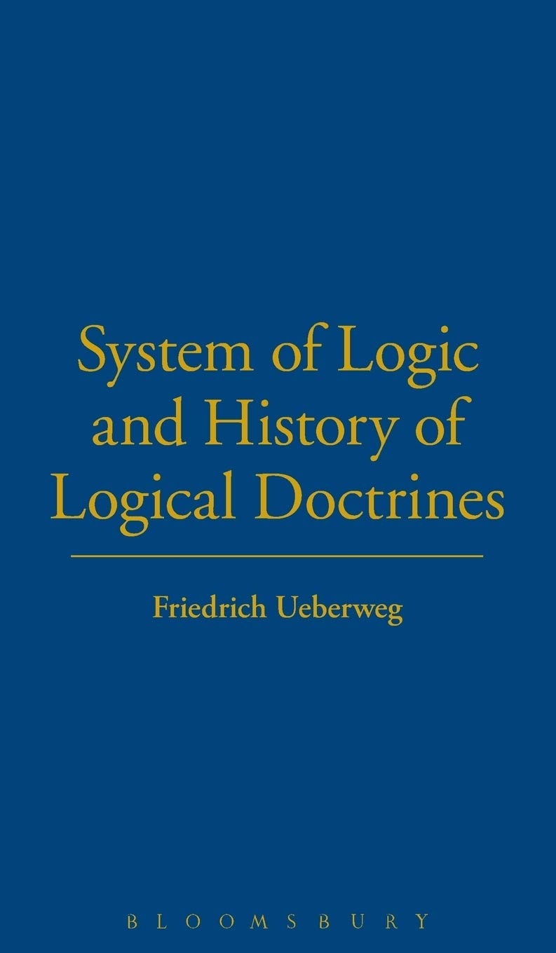 Product Image: System Logic History Logical Doctrines