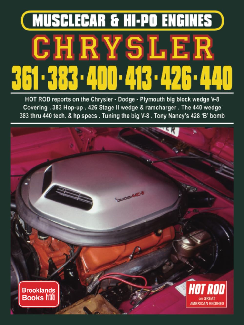 MUSCLECAR & HI-PO ENGINES Chrysler 361-383-400-413-426-440 (Musclecar and Hi-Po Engine Series) Leisure, Home & Garden