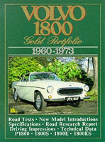 Volvo 1800 Gold Portfolio, 1960-73 (Brooklands Books Road Tests Series) Leisure, Home & Garden