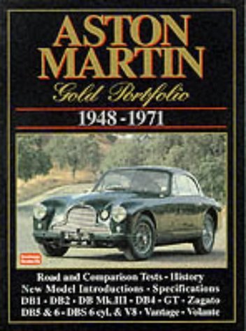 Aston Martin Gold Portfolio 1948-1971 book