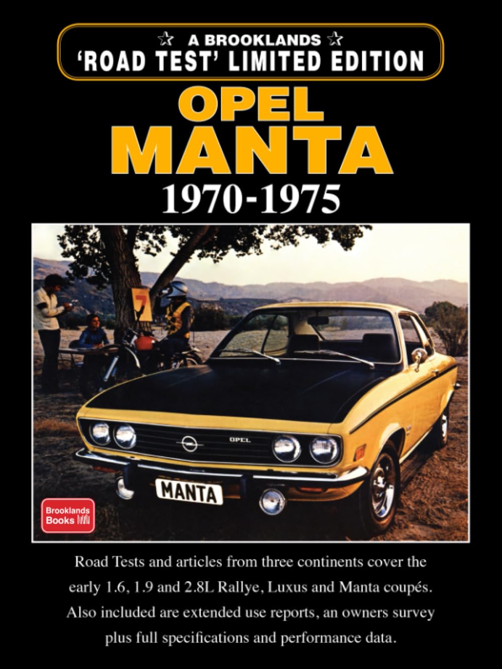 OPEL MANTA Limited Edition 1970-1975: Road Test Book Leisure, Home & Garden
