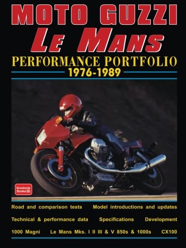 Moto Guzzi Le Mans Performance Portfolio 1976-1989 (Performance Portfolio Series) Arts & Culture