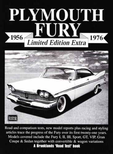 Plymouth Fury 1956 Limited Edition Extra 1976 book