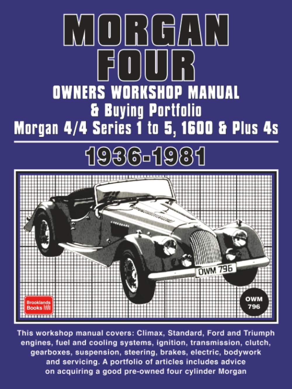 Morgan Four Owners Workshop Manual and Buying Portfolio 1936-1981 book