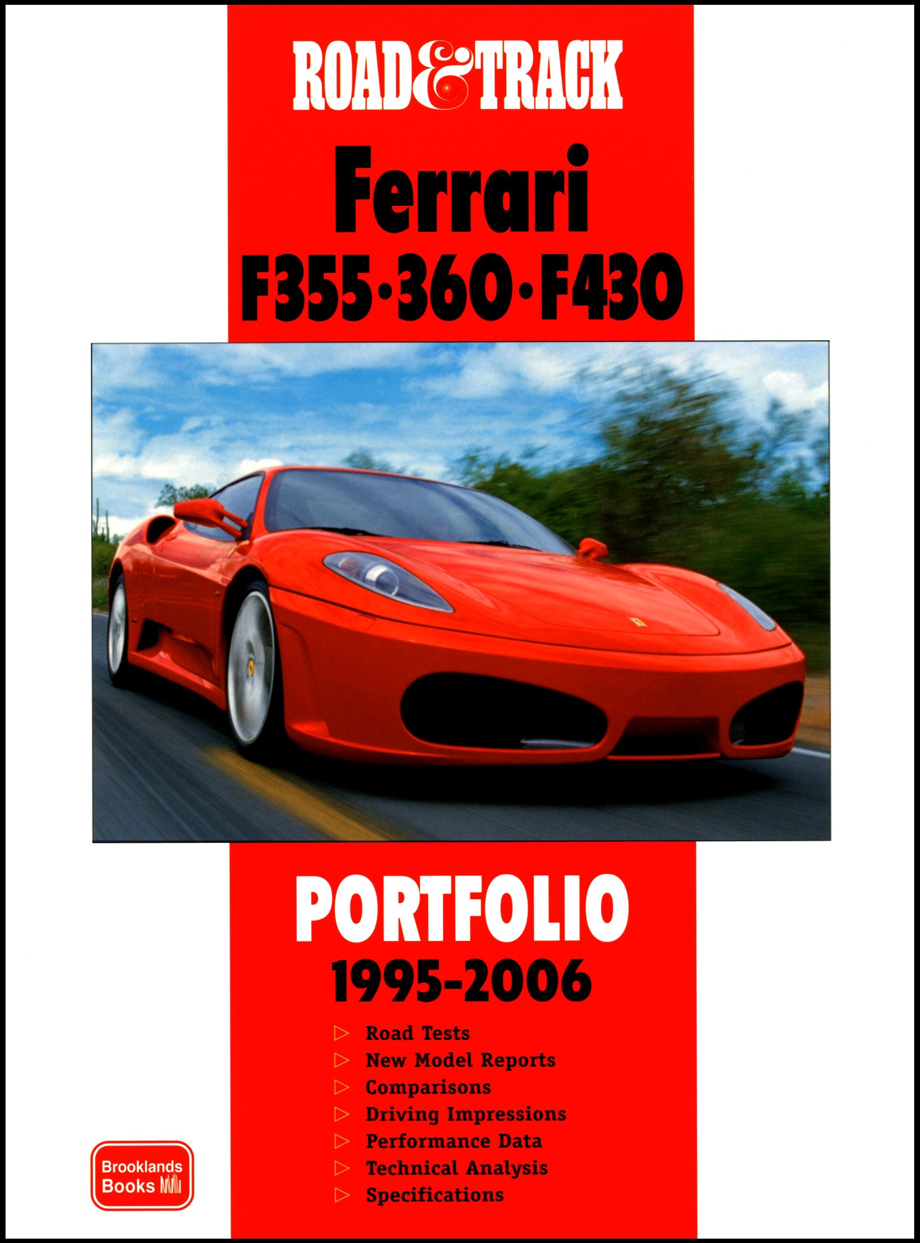 Road & Track Ferrari F355-360-F430 Portfolio: 1995-2006 book