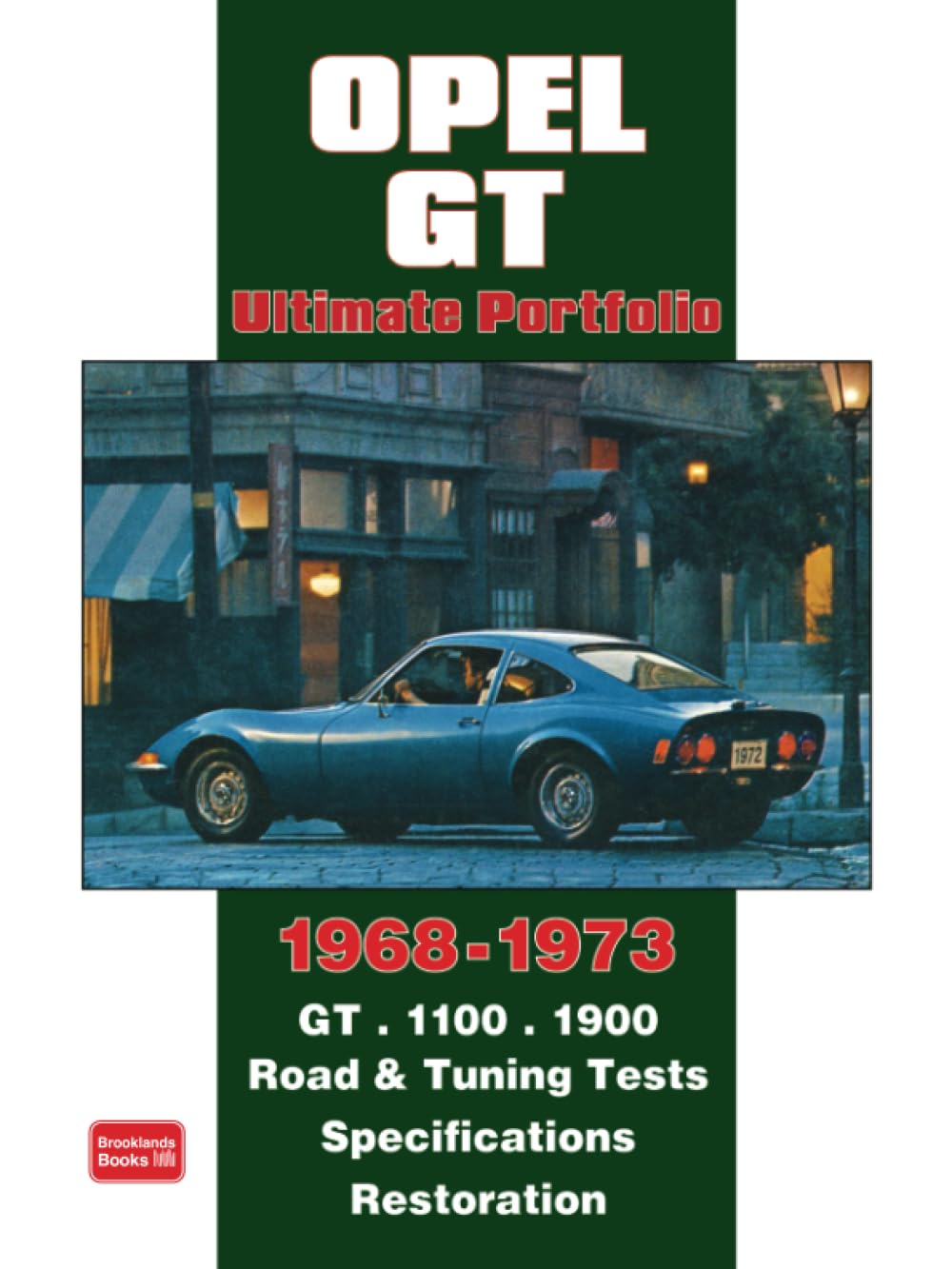 OPEL GT Ultimate Portfolio 1968-1973 Leisure, Home & Garden