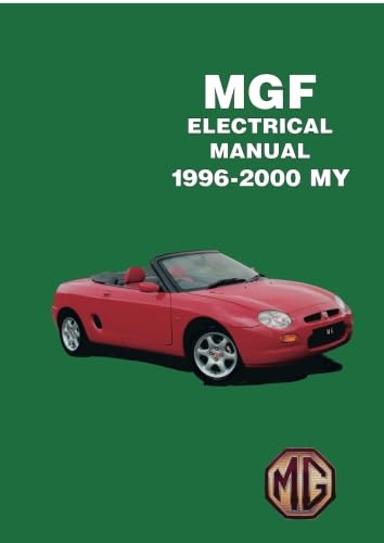 MGF 1996-2000 My Electrical Manual: RCL 0342 Eng , RCL 0341 book