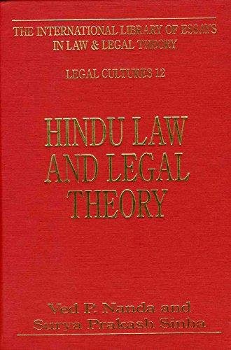 Hindu Law and Legal Theory (International Library of Essays in Law & Legal Theory) Books