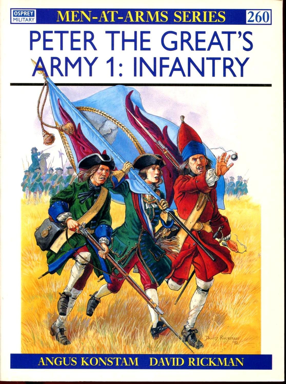Peter the Great's Army: Infantry (Men-at-arms Series) Social Sciences