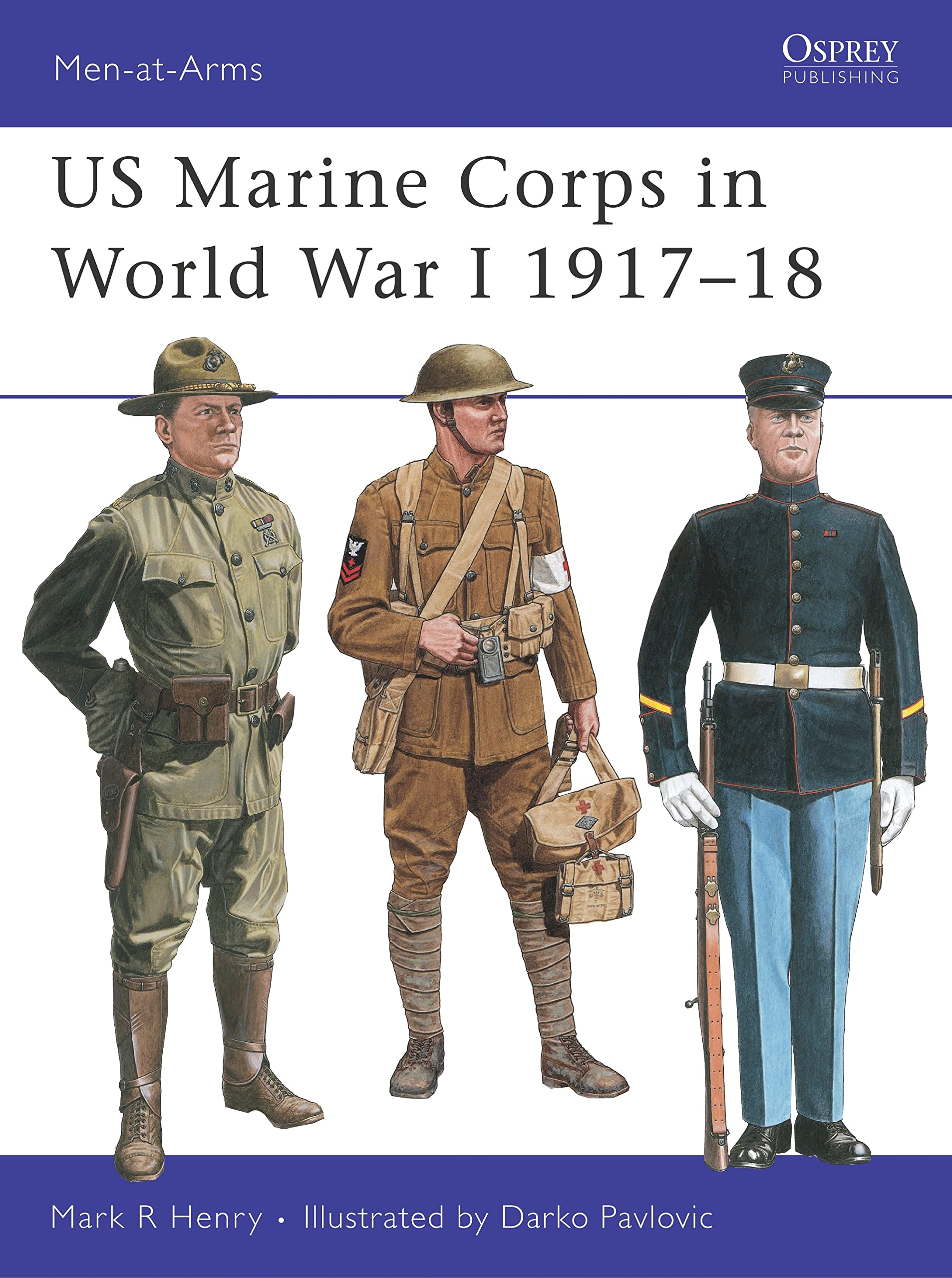 Us Marine Corps in World War I, 1917-1918 book