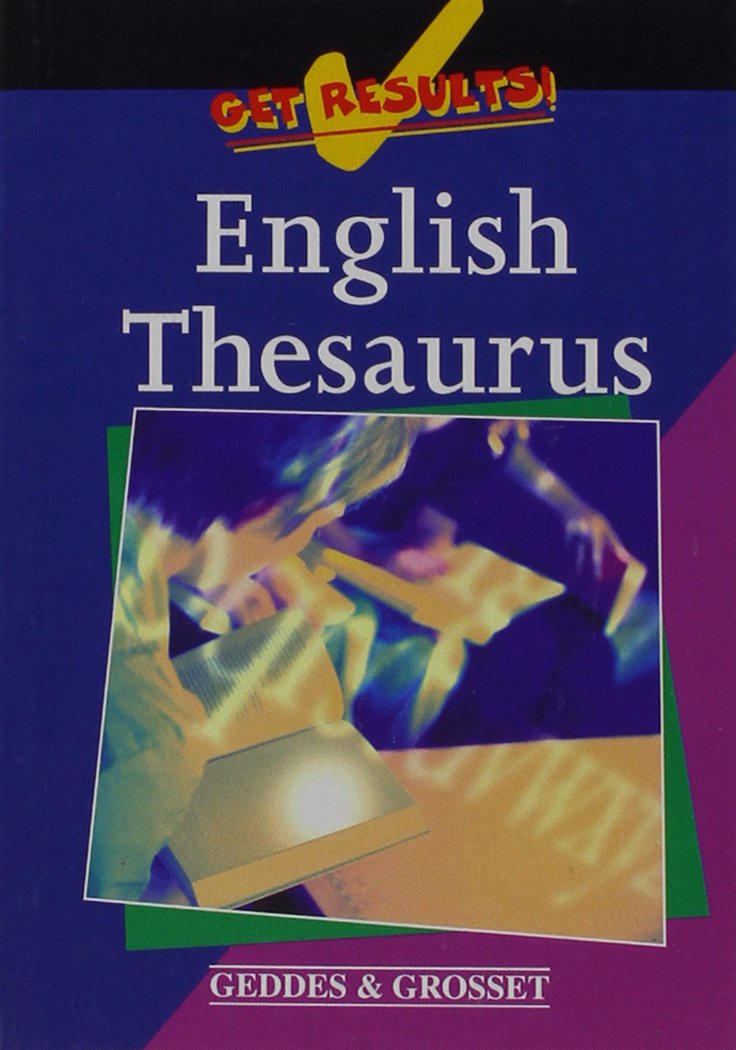 English thesaurus (Get results!) Books