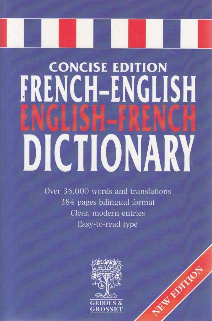 Webster's French-English, English-French Dictionary Foreign Languages ​​& Dictionaries