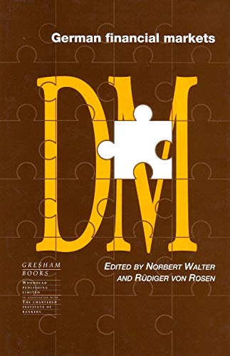 German Financial Markets (International Financial Markets S.) Business, Finance & Career