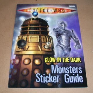 Doctor Who: Glow in the Dark Monsters Sticker Guide Children's books
