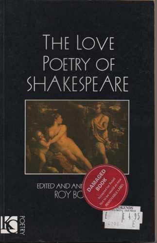 The Love Poetry of Shakespeare Drama