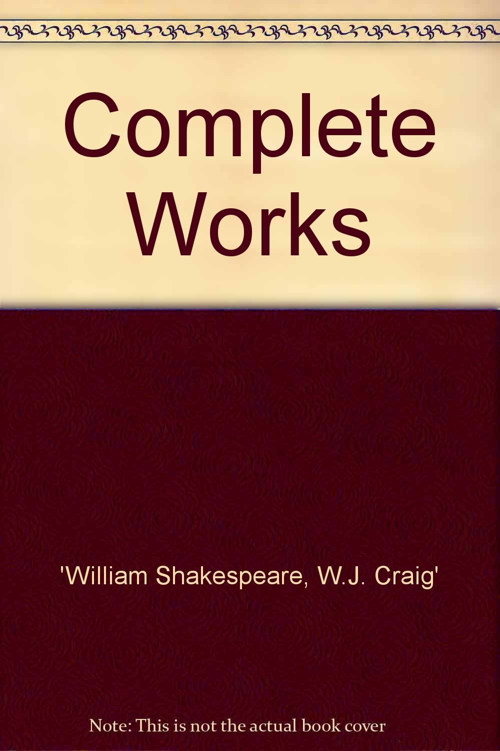 Complete Works Books