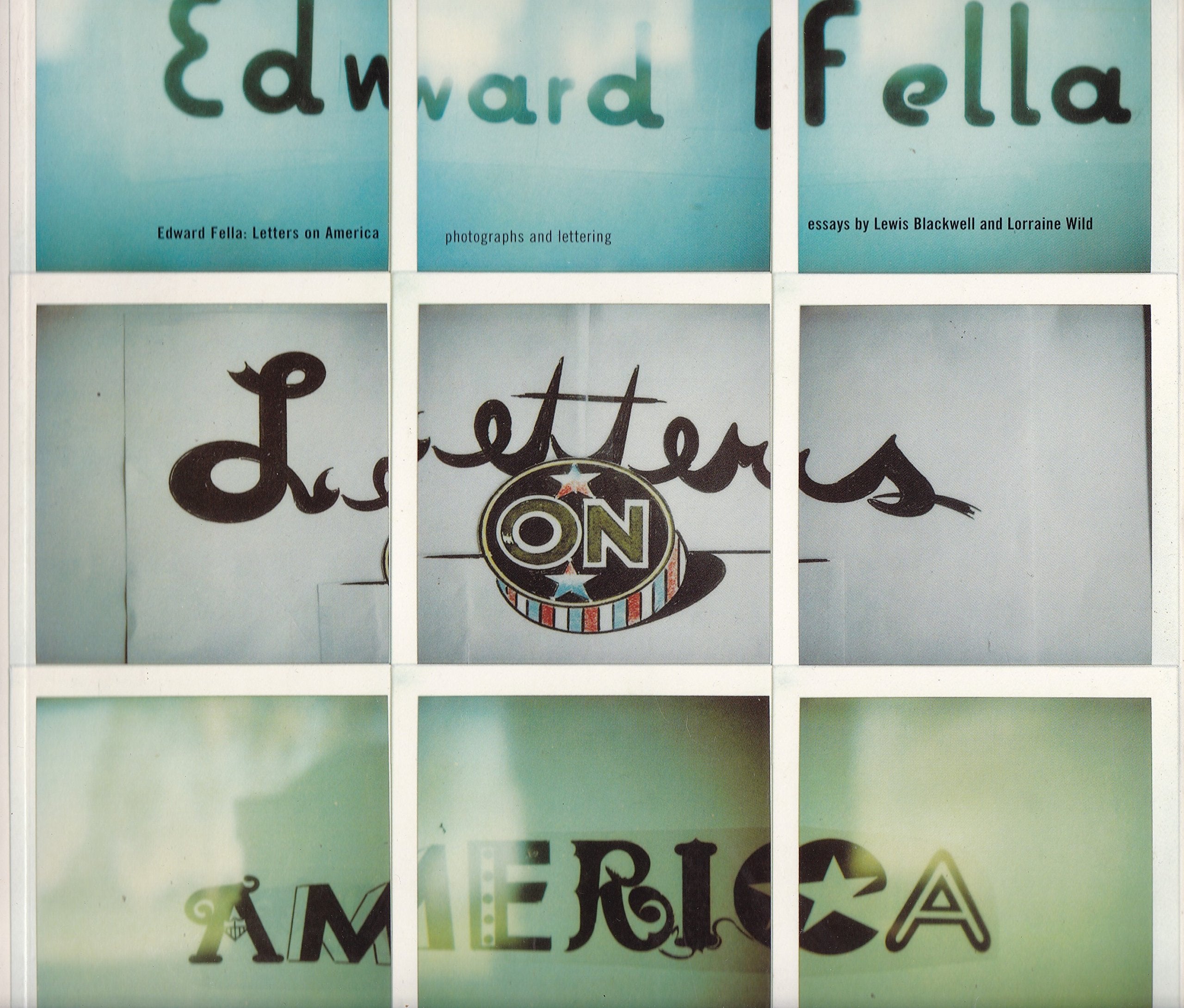 Edward Fella Letters On America Film, Art & Culture