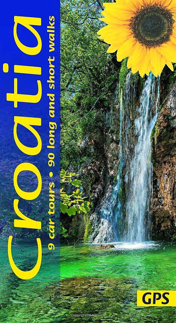 Croatia Sunflower Walking Guide: 90 long and short walks and 9 car tours book