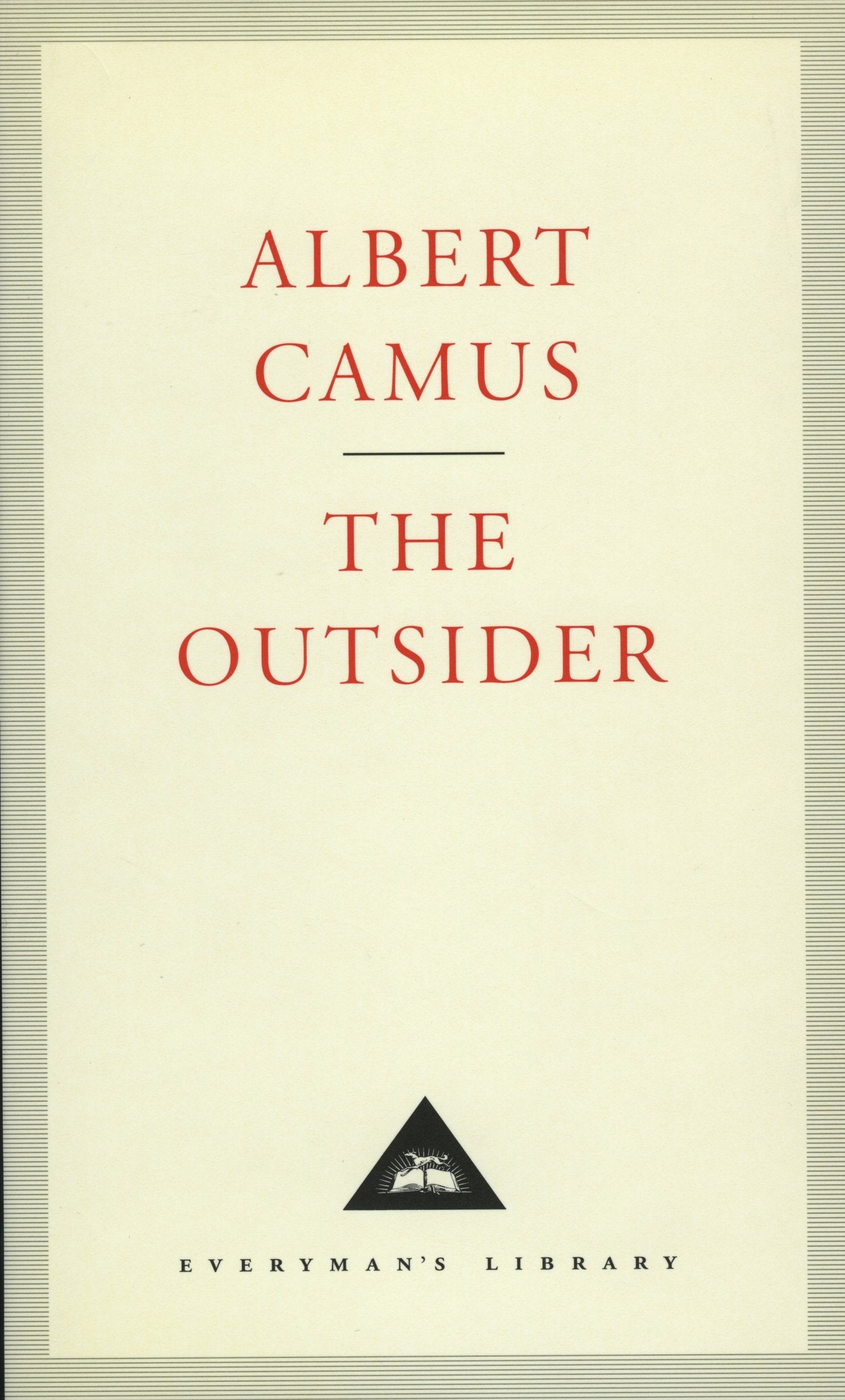The Outsider Contemporary literature Books