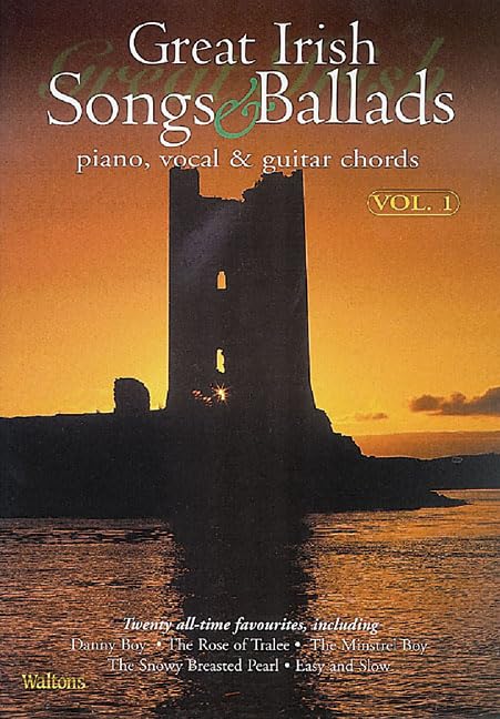 Great Irish Songs & Ballads: Piano, Vocal & Guitar Chords (1) Sheet Music