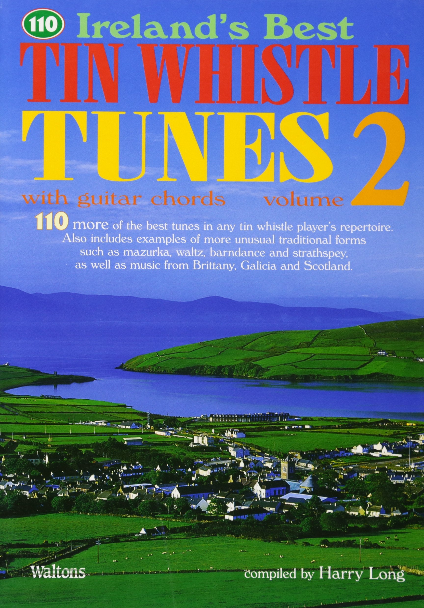 110 Ireland's Best Tin Whistle Tunes, Volume 2: With Guitar Chords Sheet Music