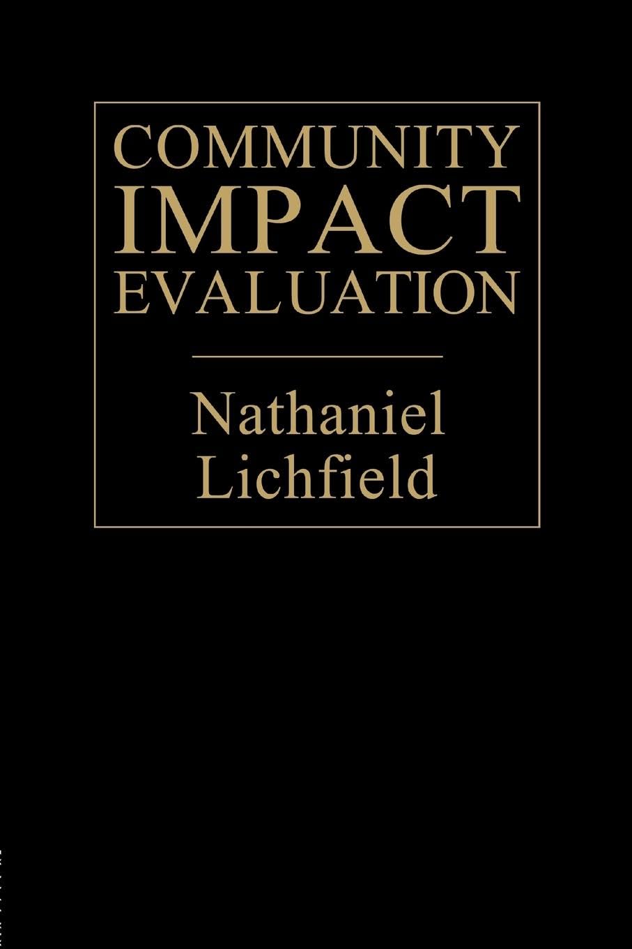 Product Image: Community Impact Evaluation: Principles And Practice