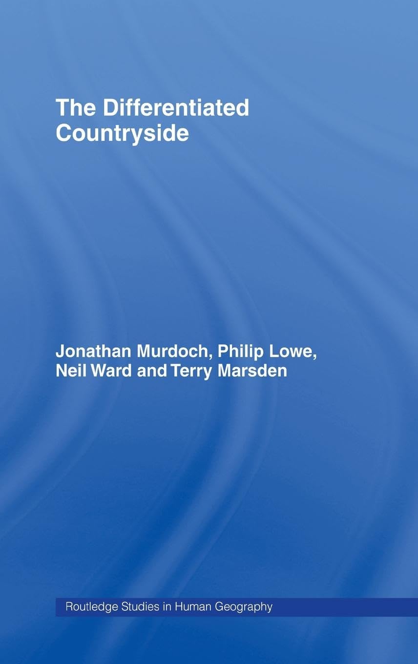 Product Image: The Differentiated Countryside