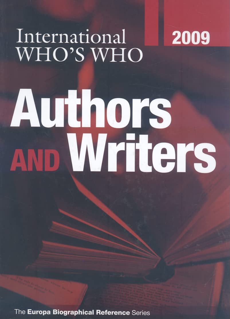International Who's Who of Authors and Writers Contemporary literature