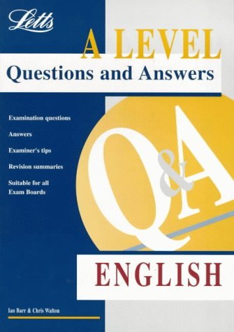 A-level Questions and Answers English ('A' Level Questions and Answers Series) Contemporary literature