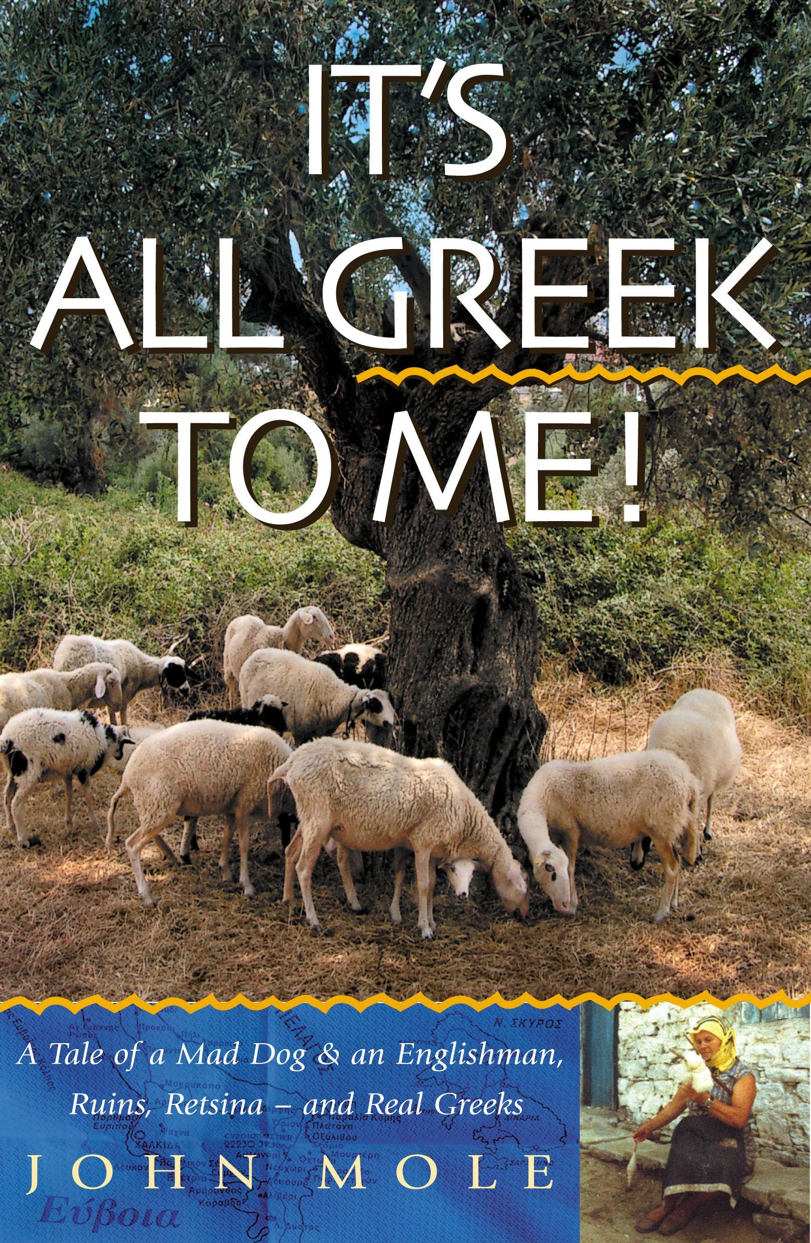 It's All Greek To Me!: A Tale Of A Mad Dog And An Englishman, Ruins, Retsina--And Real Greeks Partnership & Love