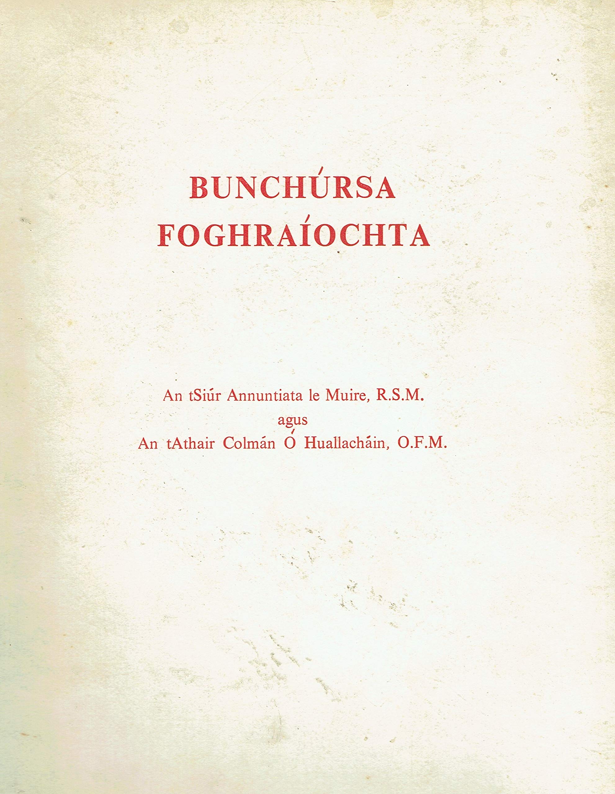 Bunchursa Foghraiochta book
