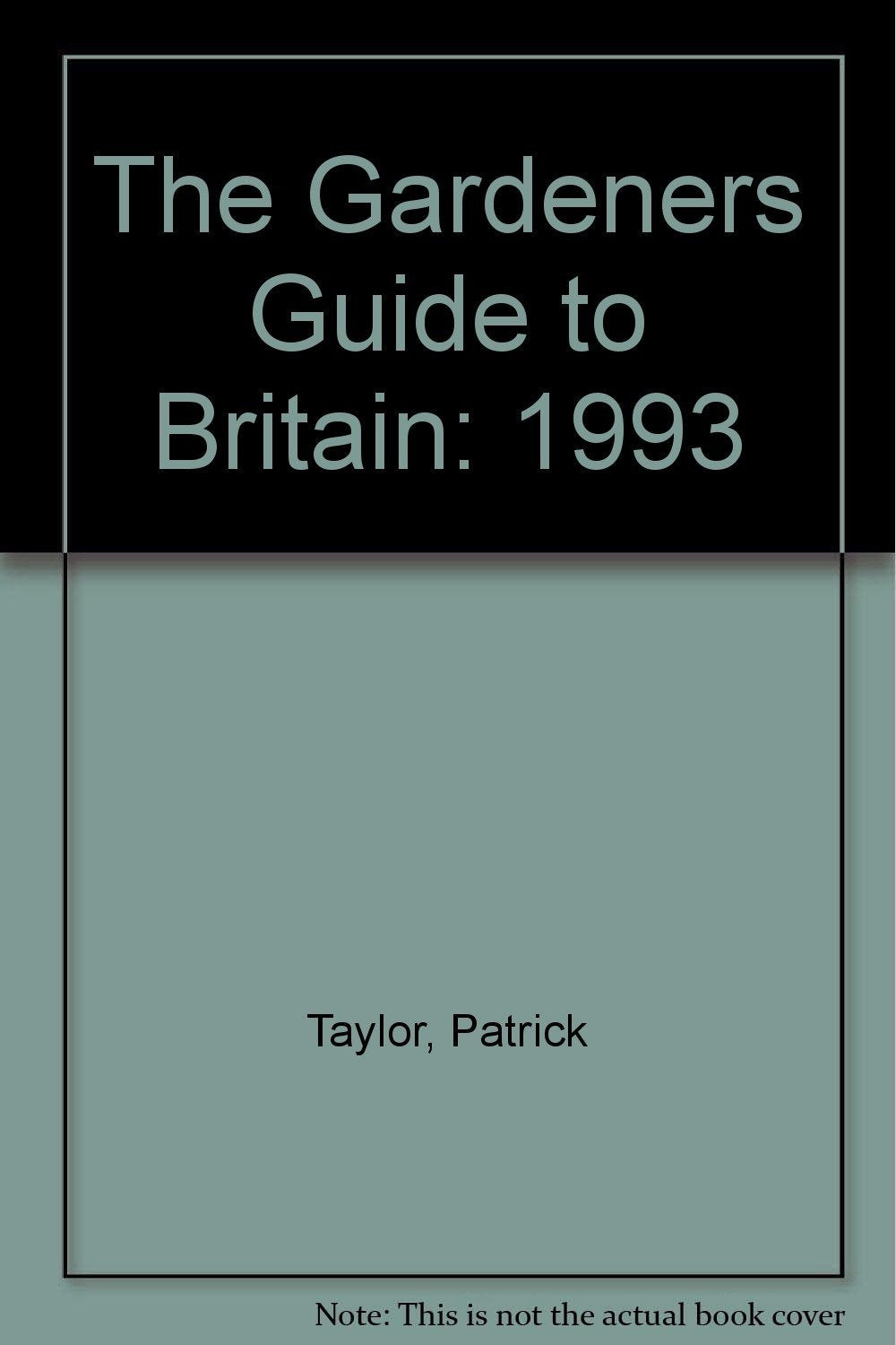 Product Image: The 1993 Gardener's Guide to Britain
