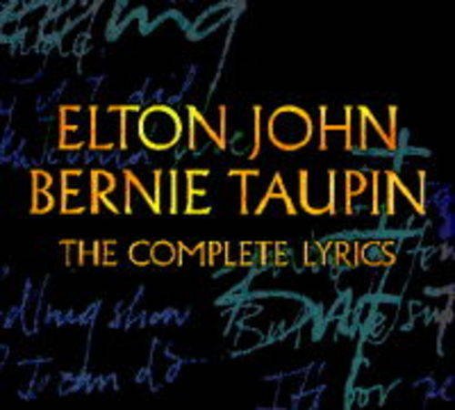 ELTON JOHN THE SONG Sheet Music