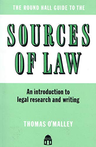The Sources of Law: An Introduction to Legal Research and Writing Law