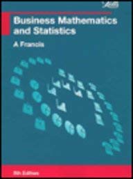 Business Mathematics and Statistics (Business Textbooks) Business, Finance & Career