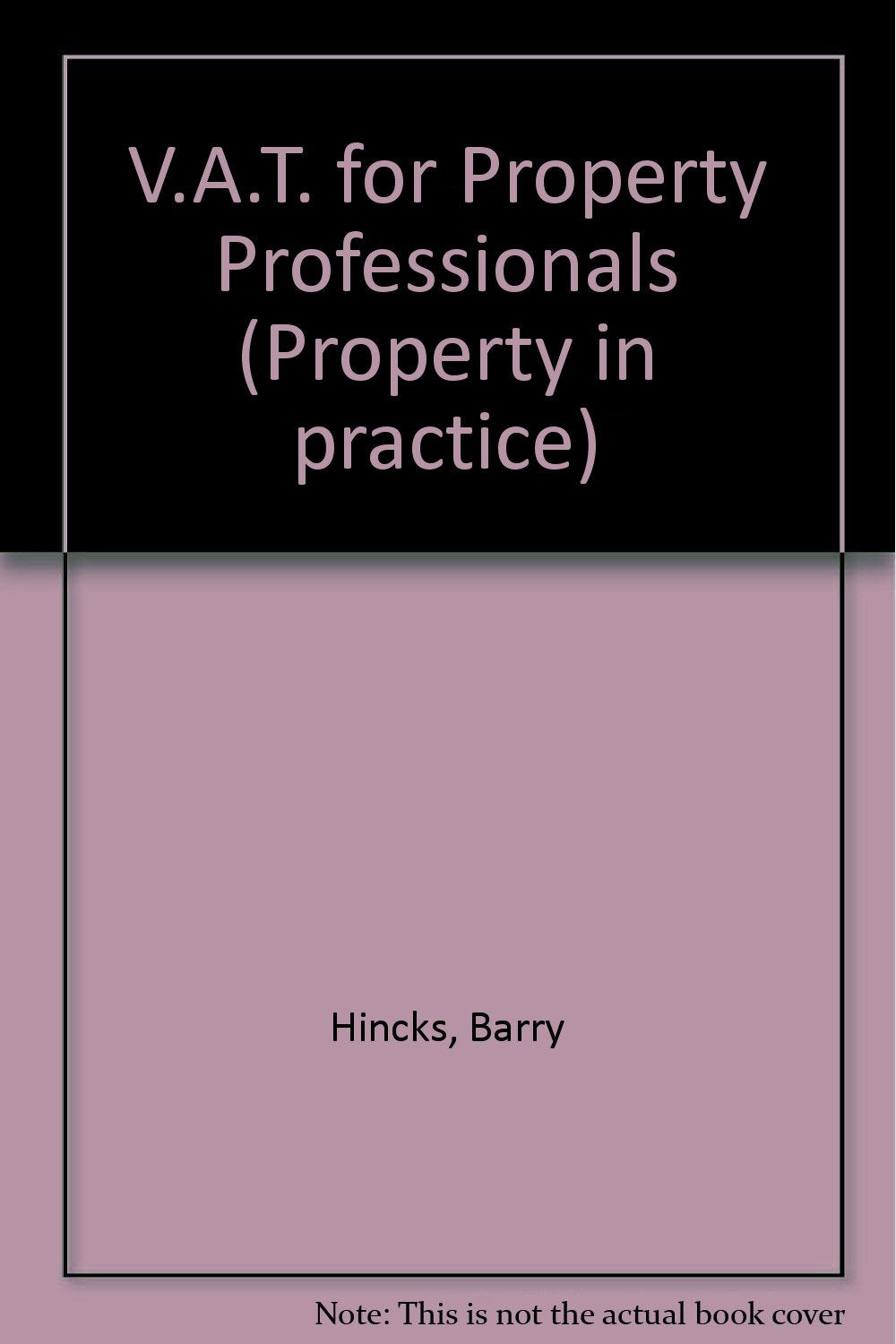 V.A.T. for Property Professionals Law