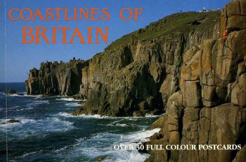 Coastlines of Britain (over 30 full colour postcards) Books