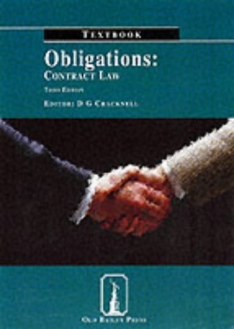 Obligations Textbook: Contract Law (Old Bailey Press Textbooks S.) Law
